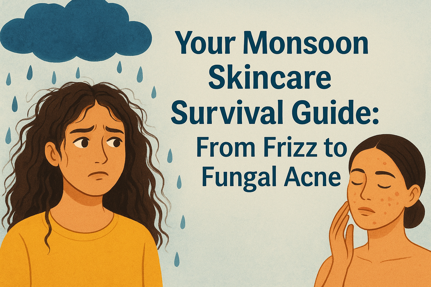 Your Monsoon Skincare Survival Guide: From Frizz to Fungal Acne